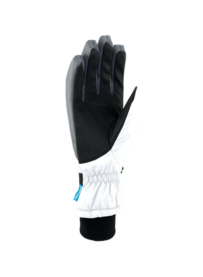 Kombi Women's Pursuit Waterproof Breathable Cold Weather Winter Insulated Ski & Snowboard Gloves with Adjustable Wrist Strap, Gunmetal Black, Medium - Image 2